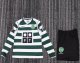 2001-2003 Sporting Lisbon Home Long sleeves Kids Retro Soccer Jersey