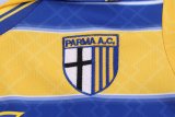 1998-1999 Parma Home Retro Kids Soccer Jersey