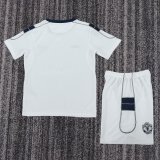 2000-2001 Man Utd Away Retro Kids Soccer Jersey