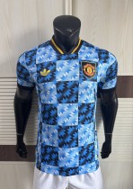 25-26 Man Utd Blue Special Edition Player Version Training shirts