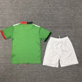 25-26 Mexico Green Special Edition Kids Soccer Jersey