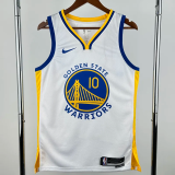 22-23 WARRIORS BUTLERIII #10 White Top Quality Hot Pressing NBA Jersey (V领)