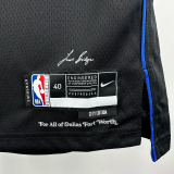 23-24 Dallas Mavericks CHRISTIE #00 Black City Edition Top Quality Hot Pressing NBA Jersey(V领)