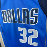22-23 Dallas Mavericks FLAGG #32 Blue Top Quality Hot Pressing NBA Jersey
