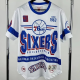 2026 76ERS White Retro High Quality Casual T-Shirt #MN