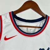 24-25 Clippers PAUL #3 White City Edition Top Quality Hot Pressing NBA Jersey