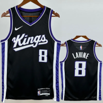 23-24 Kings LAVINE #8 Black Top Quality Hot Pressing NBA Jersey 23-24 Kings LAVINE #8 Black Top Quality Hot Pressing NBA Jersey