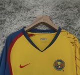 2007-2008 Club America Home Long Sleeve Retro Soccer Jersey