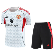 25-26 Man Utd High Quality Training Short Suit 25-26 Man Utd High Quality Training Short Suit