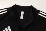 2025 AD Black Half Pull Tracksuit