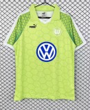 1997-1998 Wolfsburg Home Retro Soccer Jersey