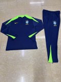 25-26 Brazil High Quality Half Pull Tracksuit