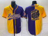 2025 MLB Los Angeles Lakers New Pattern Jersey