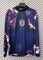 25-26 England GoalKeeper Long Sleeve Fans Soccer Jersey