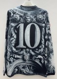 25-26 JUV Black Special Edition Long sleeves Fans Training shirts