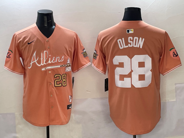 2025 MLB Atlanta Braves New Pattern Jersey