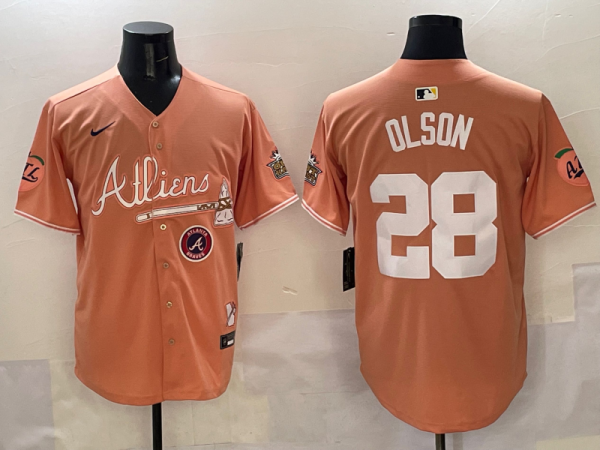 2025 MLB Atlanta Braves New Pattern Jersey