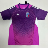 25-26 Italy Purple GoalKeeper Fans Soccer Jersey