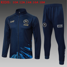 25-26 Napoli High Quality Kids Jacket Tracksuit