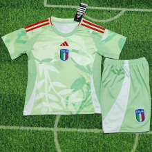 25-26 Italy Away Kids Soccer Jersey