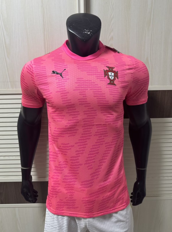 2026 Portugal GoalKeeper Player Version Soccer Jersey