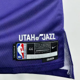 25-26 JAZZ MARKKANEN #00 Purple Top Quality Hot Pressing NBA Jersey