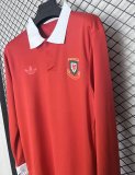 2026 Wales Red 150th Anniversary Commemorative Edition Long Sleeve Fans Soccer Jersey（长袖）