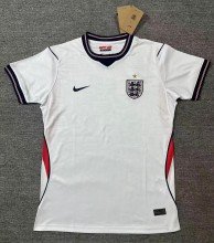 2026 World Cup England Home Women Fans Soccer Jersey (女)