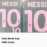 26-27 Inter Miami Away Fans Soccer Jersey*带星