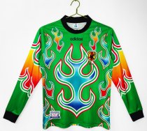 1998 Japan goalkeeper Long Sleeve Retro Soccer Jersey