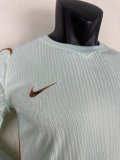2026 France Away Long Sleeves Player Version Soccer Jersey*长袖球员