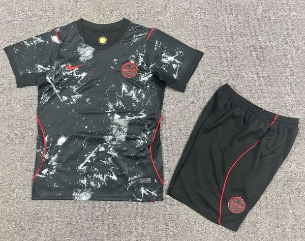 2026 Canada Away Kids Soccer Jersey