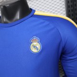 26-27 RMA Blue Long Sleeve Player Version Training shirts*长袖球员