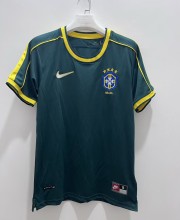 1998 Brazil Goalkeeper Retro Soccer Jersey