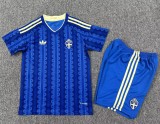 2026 Sweden Away Kids Soccer Jersey