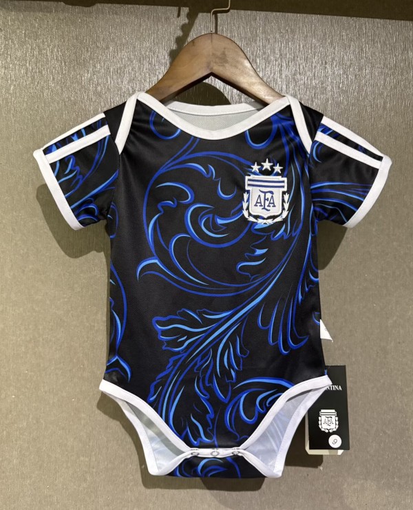 2026 Argentina Away Baby Infant Crawl Suit