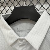 2026 UA White High Quality Polo Short Sleeve