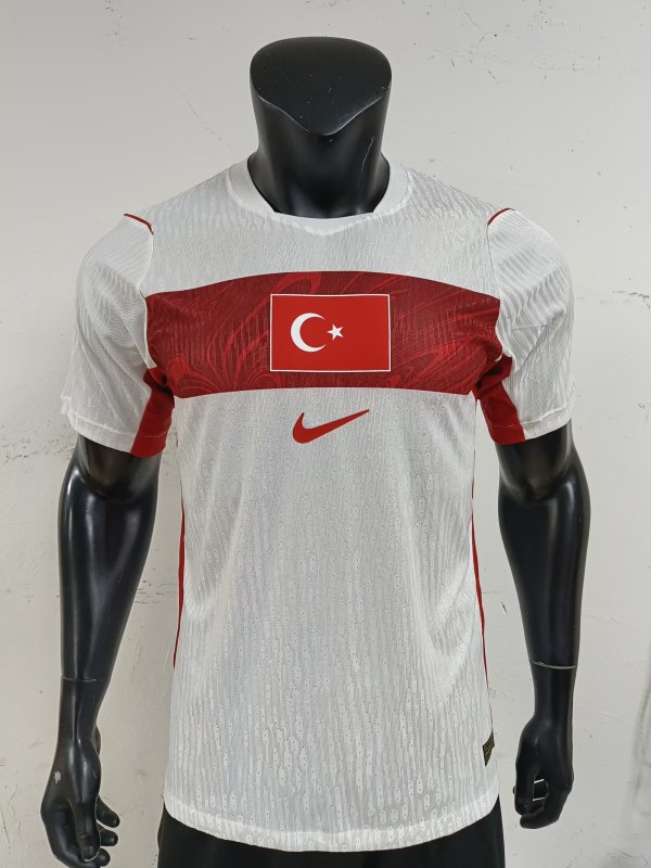 2026 World Cup Turkey Home Player Version Soccer Jersey
