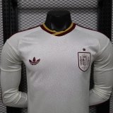 2026 World Cup Spain Away Long Sleeve Player Version Soccer Jersey*长袖球员