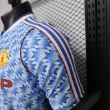 26-27 Man Utd Blue Special Edition Player Version Soccer Jersey