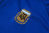26-27 Argentina High Quality Half Pull Tracksuit
