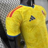 2026 Colombia Home Player Version Soccer Jersey