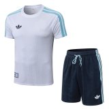 26-27 AD White High Quality Player Version Training Short Suit (球员套装)