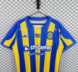 26-27 Rosario Central 100th Anniversary Commemorative Edition Fans Soccer Jersey