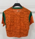 2026 Cote d'Ivoire Home Women Player Version Cheerleading Short-sleeved (女)