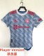 2021-2022 Man Utd Away Player Version Retro Soccer Jersey *球员