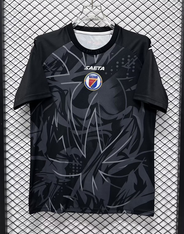 26-27 Haiti Black Special Edition Fans Soccer Jersey