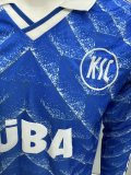 1989-1990 Karlsruher SC Home Long Sleeve Retro Soccer Jersey (长袖)