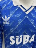 1989-1990 Karlsruher SC Home Long Sleeve Retro Soccer Jersey (长袖)