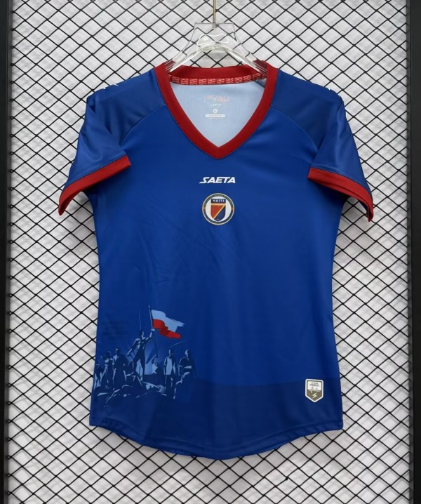 2026 Haiti Home Women Fans Soccer Jersey (女)